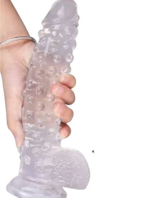 24 cm Beyaz Dildo – Medikal Silikon – 383 g