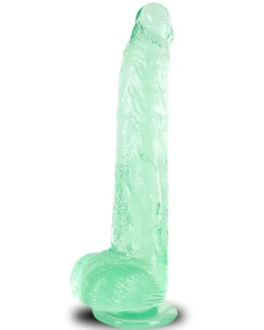 33 cm Yeşil Realistik Dildo – Medikal Silikon alternatif görünüm