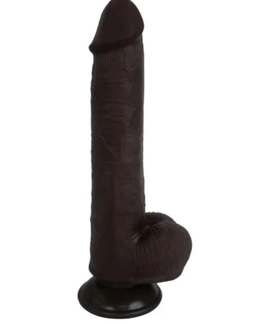 Ultra Gerçekçi 24 cm Kahverengi Kıkırdaklı Dildo – Hissedilir Damarlı – Tasarım 01