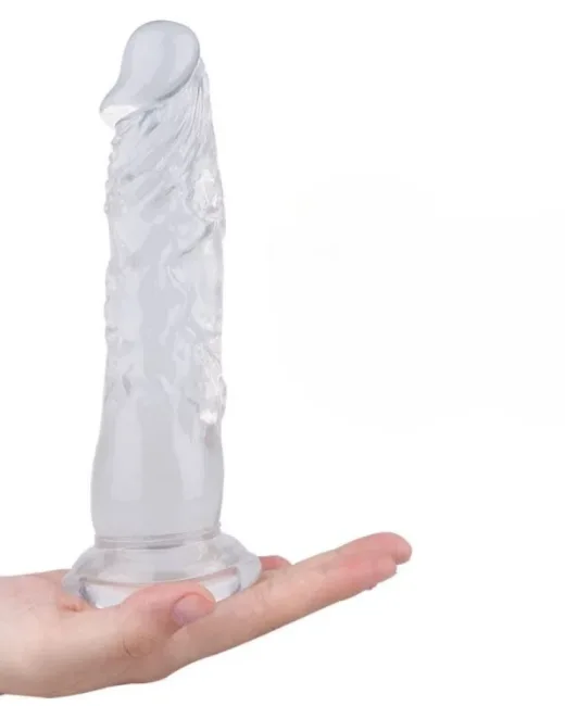 20 cm Beyaz Dildo – Medikal Silikon – 255 g alternatif görünüm