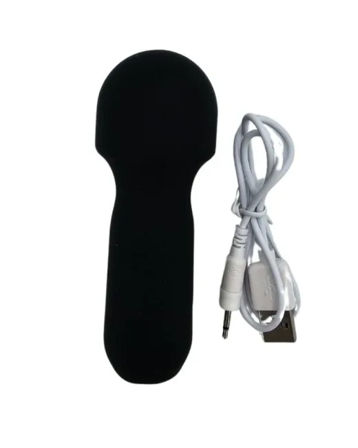 Silikon Şarjlı Mini Wand Vibratör alternatif görünüm