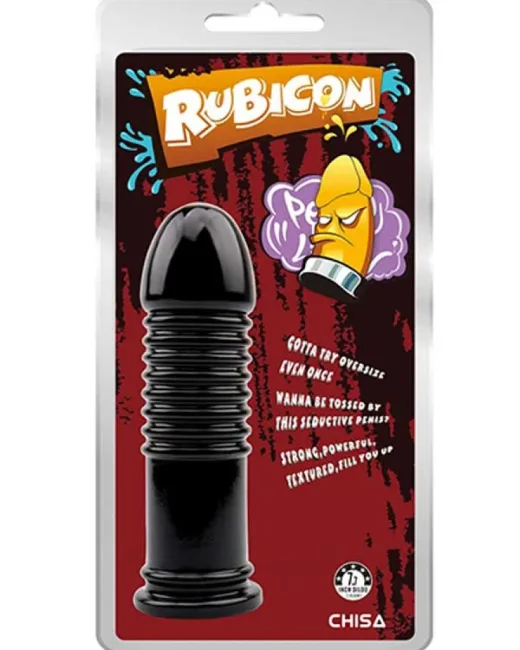 Chisa Rubicon Boğumlu Siyah Anal Plug 19.5 cm Chisa Rubicon Serisi anal seks oyuncakları alternatif görünüm
