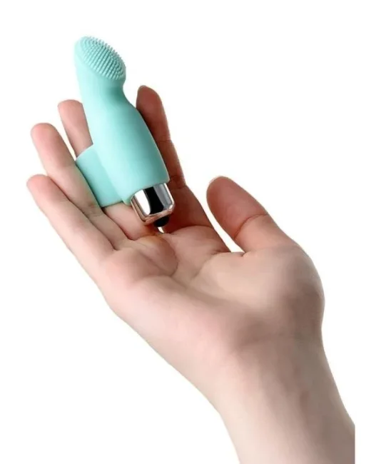 Jos Bliss Parmak Vibratörü Mavi 9 cm – Silikon alternatif görünüm