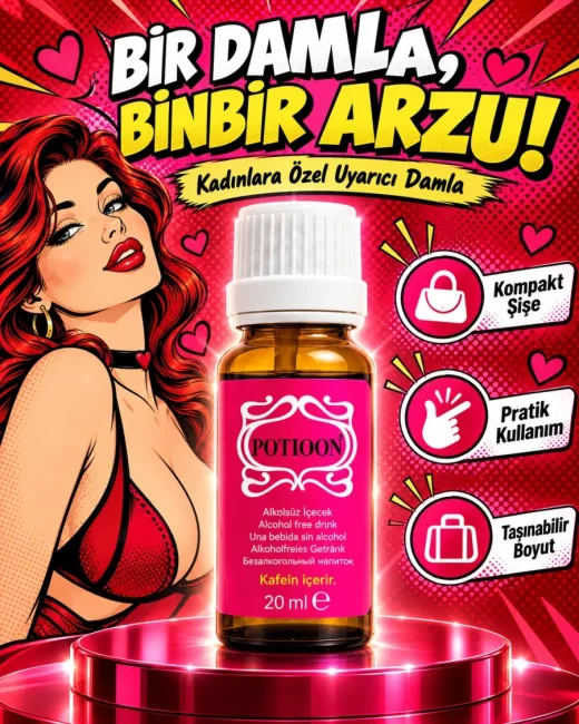 Potioon Kadın İstek Arttırıcı Damla