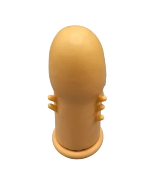 Extender Cap Sitabella Penis Kılıfı, 3,5 inç, antenli, lateks alternatif görünüm