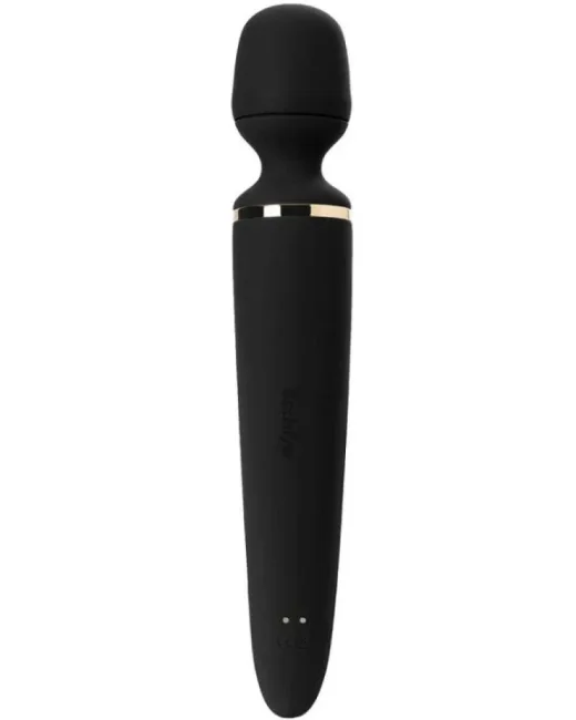 Satisfyer Wand-er Woman Siyah Vibratör 34 cm – Silikon