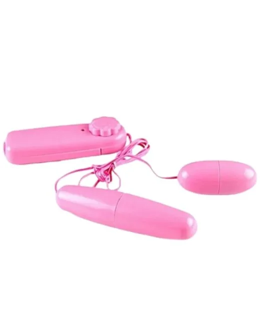 Çiftli Pembe Kumandalı Yumurta Vibratör alternatif görünüm