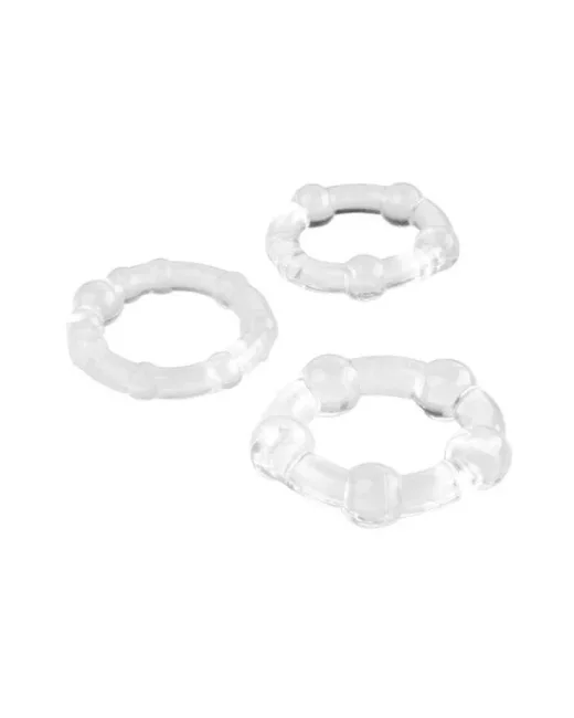 Penis Halka Seti TPE şeffaf 3,5/3/2 cm alternatif görünüm