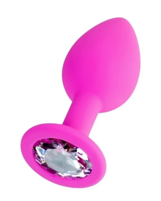 Brilliant Anal Plug Pembe 7 cm 50 g – Silikon
