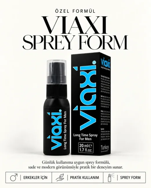 Viaxi Long Time Spray 20 ml – Erkek Geciktirici Sprey alternatif görünüm