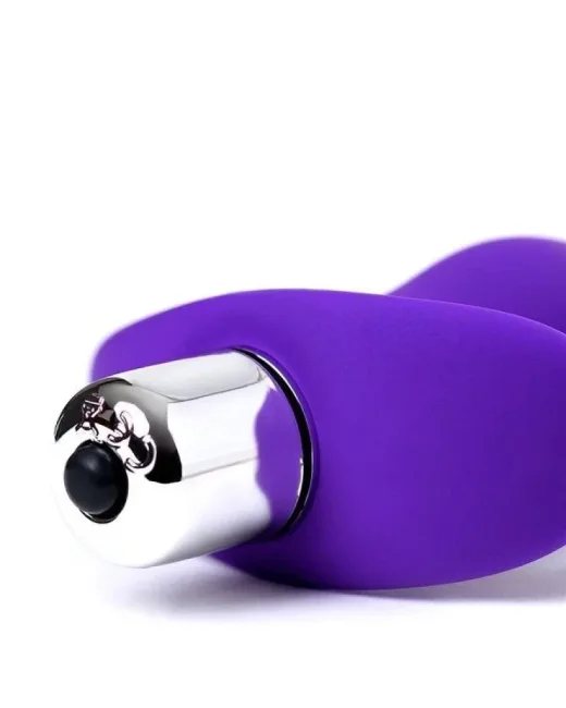 Kamet Anal Vibro Plug Beden L mor 14 cm – Silikon