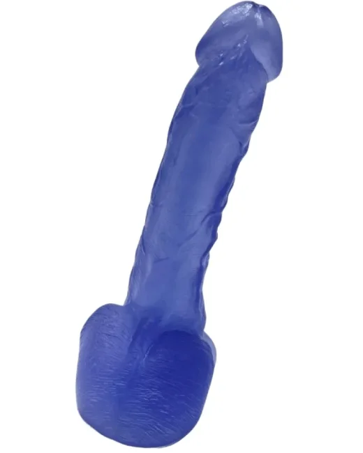 25 cm mavi Realistik Dildo – Medikal Silikon