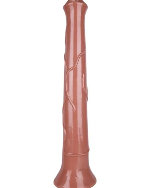 KahveRengi 44 cm At Dildo – Sıvı Silikon alternatif görünüm