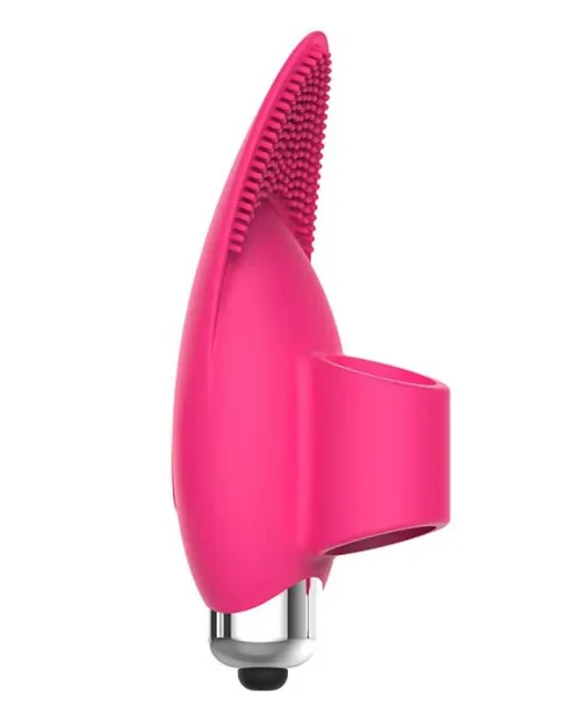 Tırtıklı Parmak Vibratör Pembe