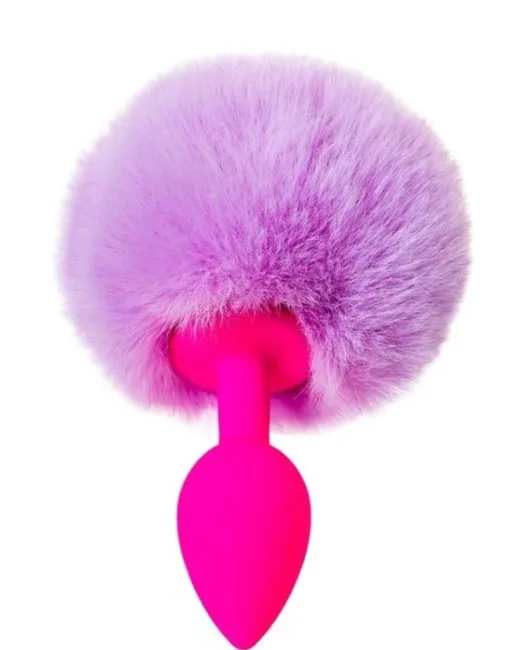 Sweet Bunny Kuyruklu Anal Kılıf Pembe 13 cm 44 g – Silikon alternatif görünüm