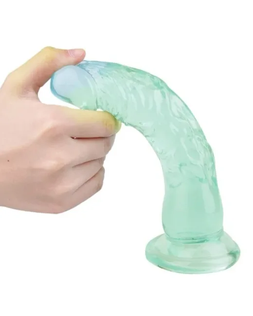 20 cm Yeşil Dildo – Medikal Silikon