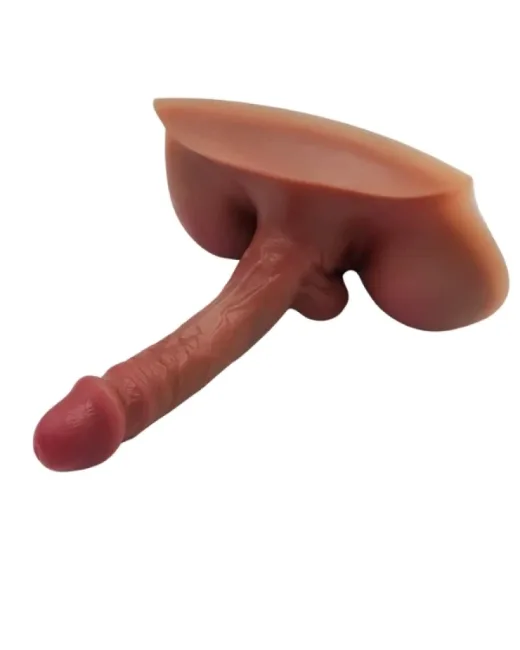 Gerçekçi Yarım Vücut Dildo Mastürbatör 19 cm