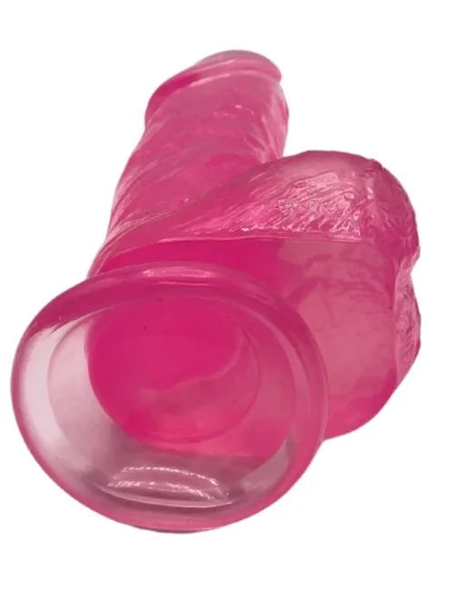 23 cm Pembe Realistik Dildo – Medikal Silikon
