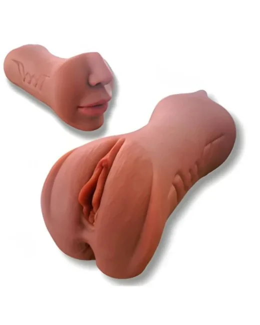 3 Girişli Vajina Anal Oral Mastürbatör