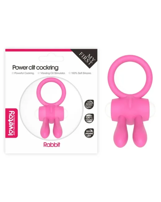 Power Clit Silikon Cockring Penis Halkası – Şarjlı