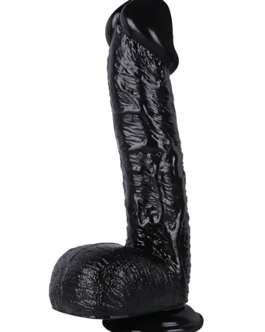 34 cm Siyah Dildo – Medikal Silikon alternatif görünüm