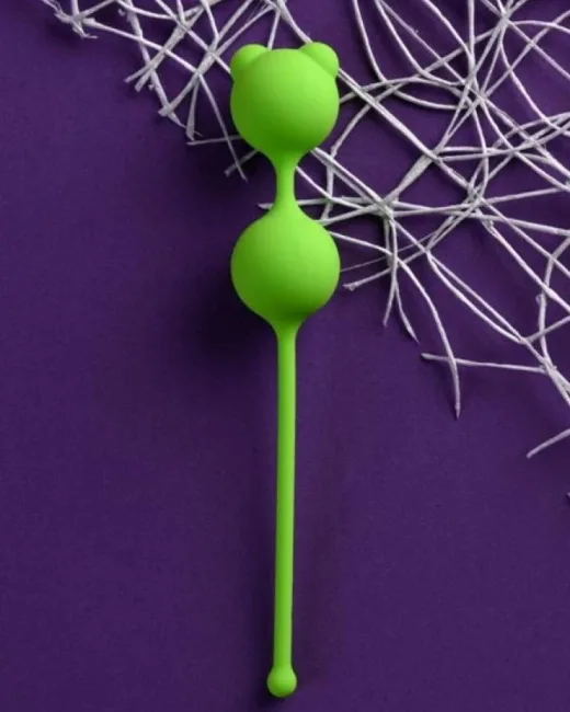 Meeko Vajinal Kegel Egzersiz Topları Yeşil 16,4 cm