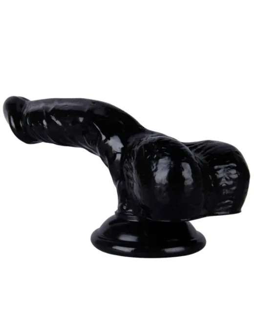 16,5 cm Siyah Dildo – Medikal Silikon