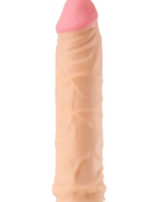 Max Man 25 mm Dolgulu Penis Kılıfı YN0053 – Et Dokulu, Hissedilir Damarlı
