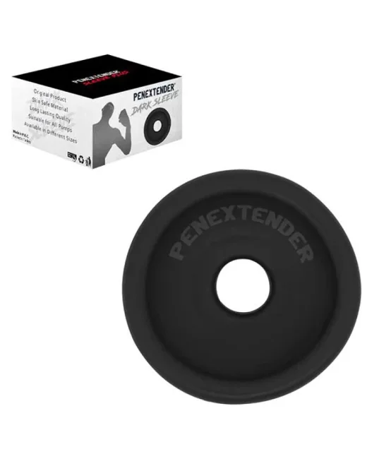 Penextender Dark Sleeve Penis Pompası Yedek Başlık – Small – Silikon