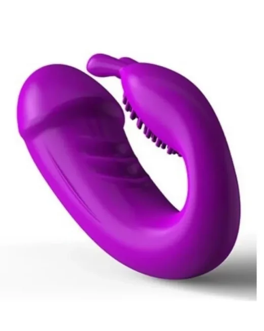 Kablosuz Kumandalı Şarjlı 2 in 1 Giyilebilir Rabbit Mini Vibratör – Silikon