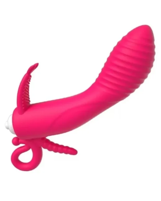3'ü 1 Arada Anal, Vajinal ve Klitoral Uyarıcı Titreşimli Vibratör – Silikon