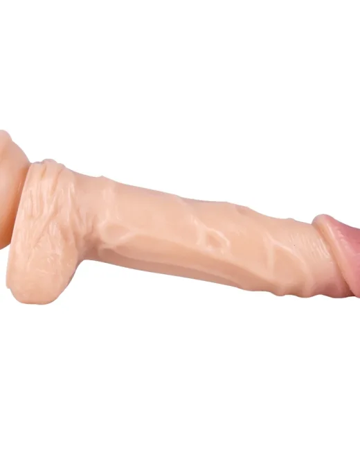20 cm Gerçekçi Penis Formlu Dildo – Tasarım 02 alternatif görünüm