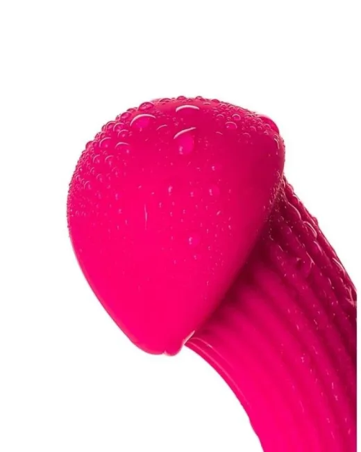 Mush Mantar Vibratör Pembe 20 cm – Silikon