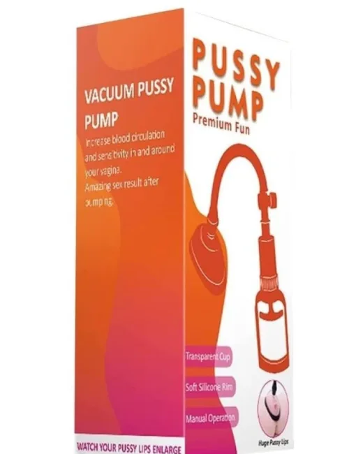 Pussy Pump Fun Çift Başlıklı Vajina & Göğüs Pompası – Silikon
