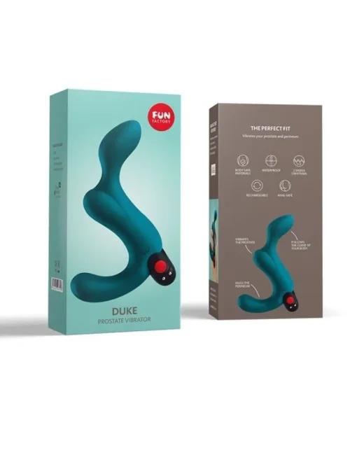 Fun Factory Duke Yeşil Titreşimli Anal Plug – Silikon