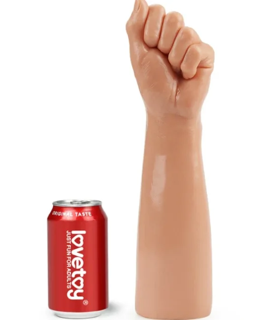 30,5 cm Ten Rengi Gerçekçi Yumruk Dildo