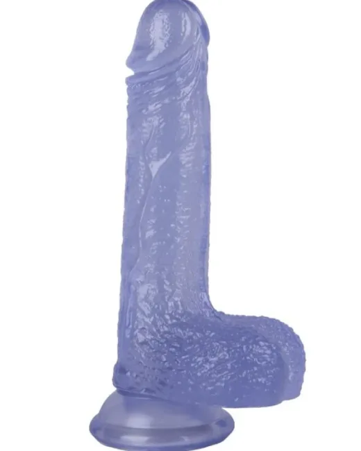 18 cm Mor Dildo – Medikal Silikon