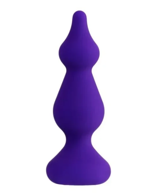 Sholt Anal Plug mor 10 cm – Silikon alternatif görünüm