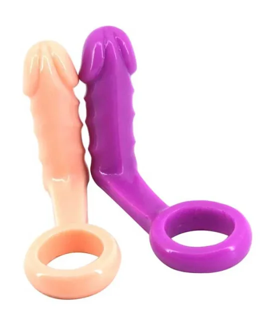 FK Penis Halkalı Dildo – Vantuzlu