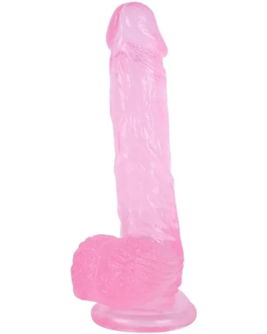22 cm Pembe Dildo – Medikal Silikon alternatif görünüm