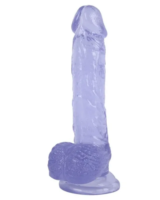 22 cm Mor Dildo – Medikal Silikon alternatif görünüm