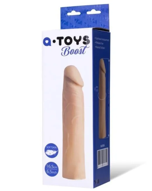 Penis Kılıfı Yumuşak Et Dokulu Ten Rengi 16,5 cm