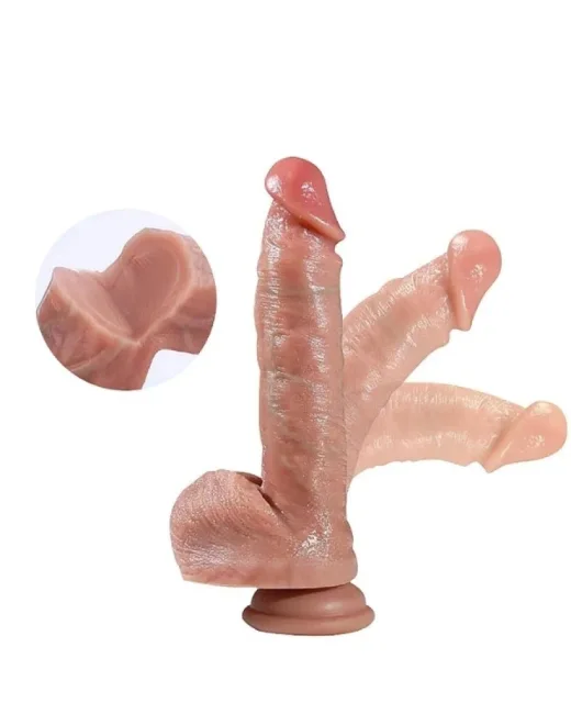 Realistik Dildo 23 cm 006 – Vantuzlu