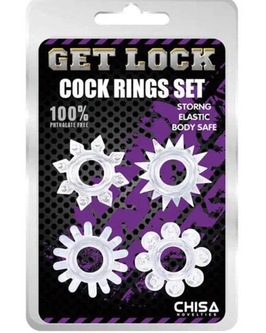 Get Lock Tırtıklı Penis Halka Seti alternatif görünüm
