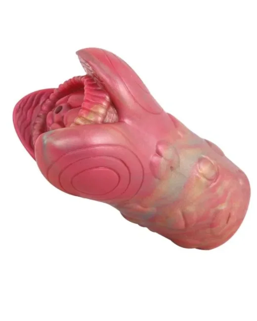Yaratık Şeklinde Vajina Mastürbatörü – Sıvı Silikon – Tasarım 06