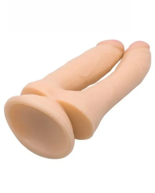 Çiftli Dildo Anal ve Vajinal Penis