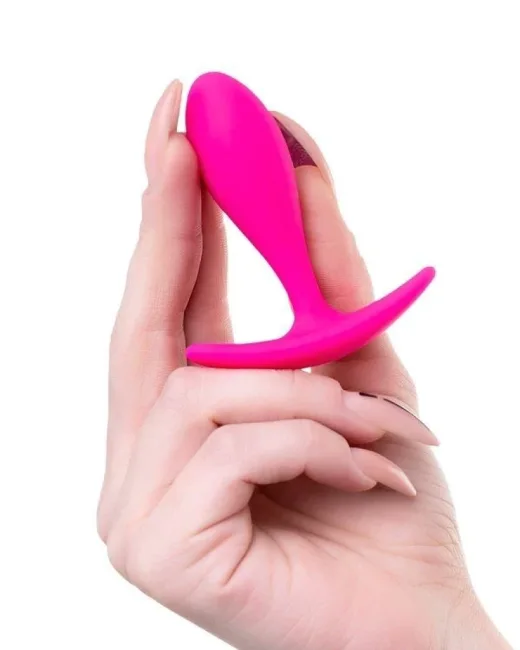 Hub Anal Plug Pembe 7,2 cm – Silikon