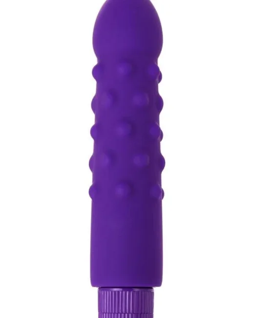 Mor Benekli Yapıda Vibratör 17 cm – Silikon alternatif görünüm