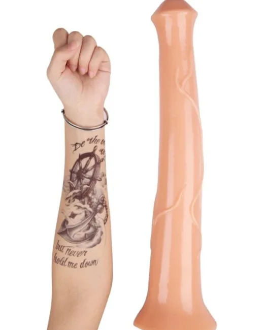Ten Rengi 44 cm At Dildo – Sıvı Silikon alternatif görünüm