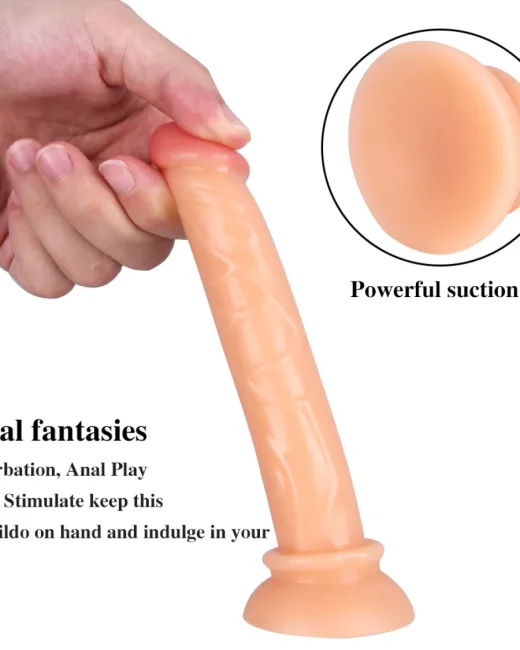 15 cm Testissiz Gerçekçi Anal Dildo
